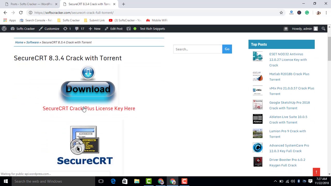 SecureCRT Crack 8.7.3 Build 2279 Free Download